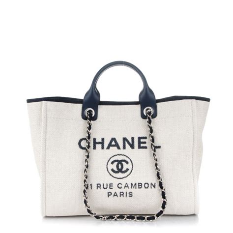 chanel canvas shopper|Chanel canvas tote 2021.